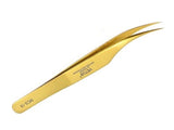 Tweezers: LUXURY GOLD PLATED: VETUS MCS-18