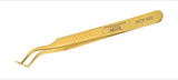 Tweezers: LUXURY GOLD PLATED: VETUS MCS-26A