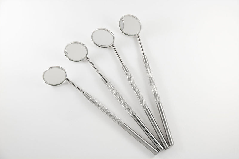 Lash Inspection Mirror - round metal